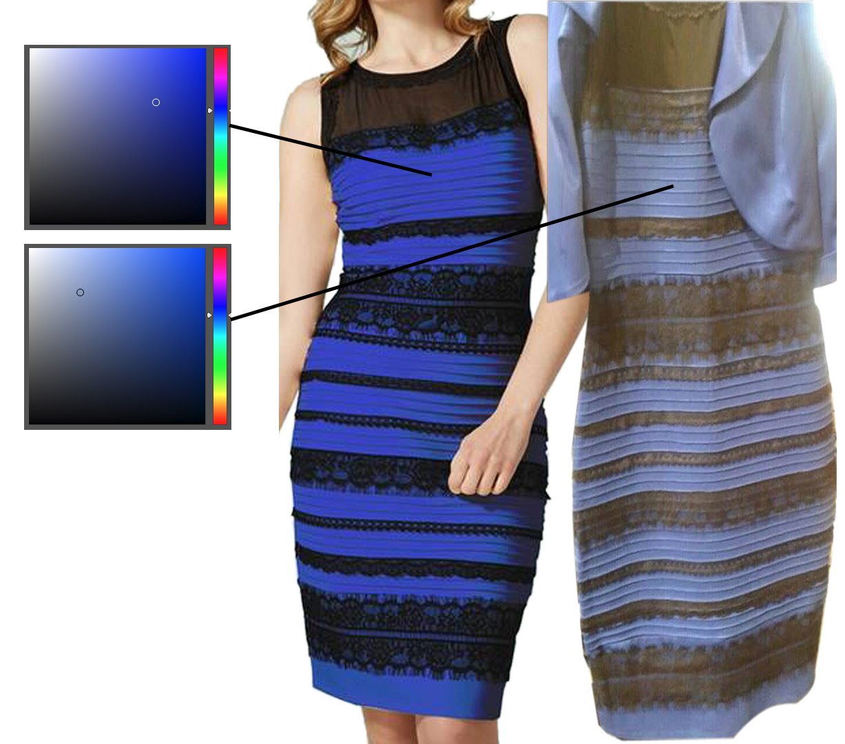 Каким видим платье. Цвет платья. Сине-черное платье. Сине золотое платье. Платье непонятного цвета.