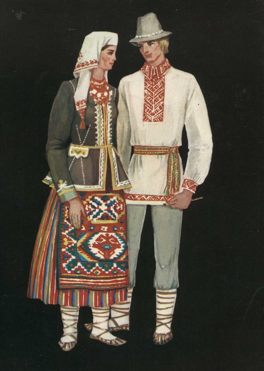 Украинский народный костюм 19 век