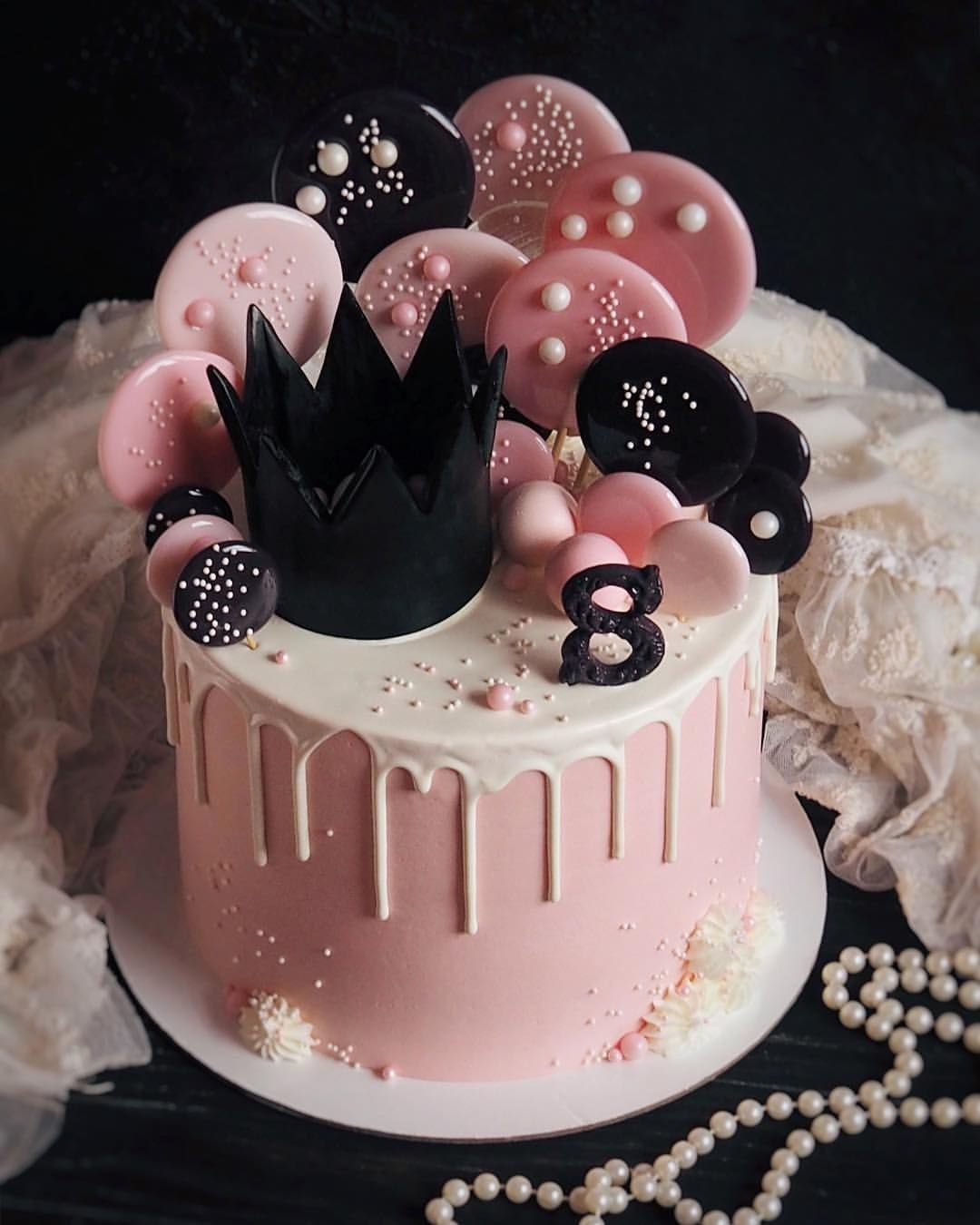 Черно розовый торт. Декор торта для девочки. Стильный торт для девочки. Необычный торт для девочки. Торт девочка.