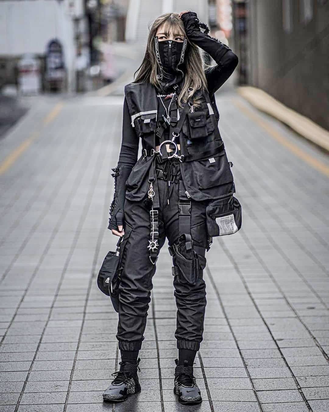 как надеть костюм милитеха cyberpunk фото 62