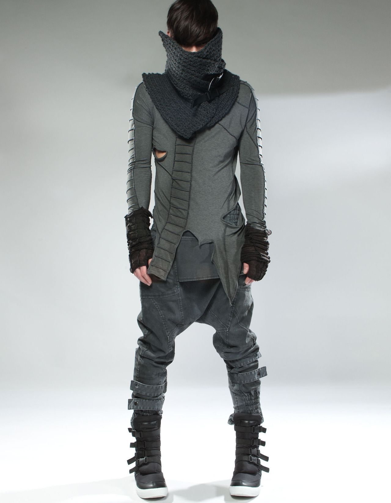Cyberpunk стиль одежды мужской фото 32