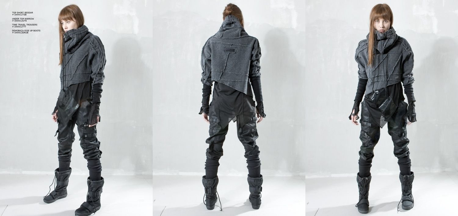 Cyberpunk clothes concept art фото 49