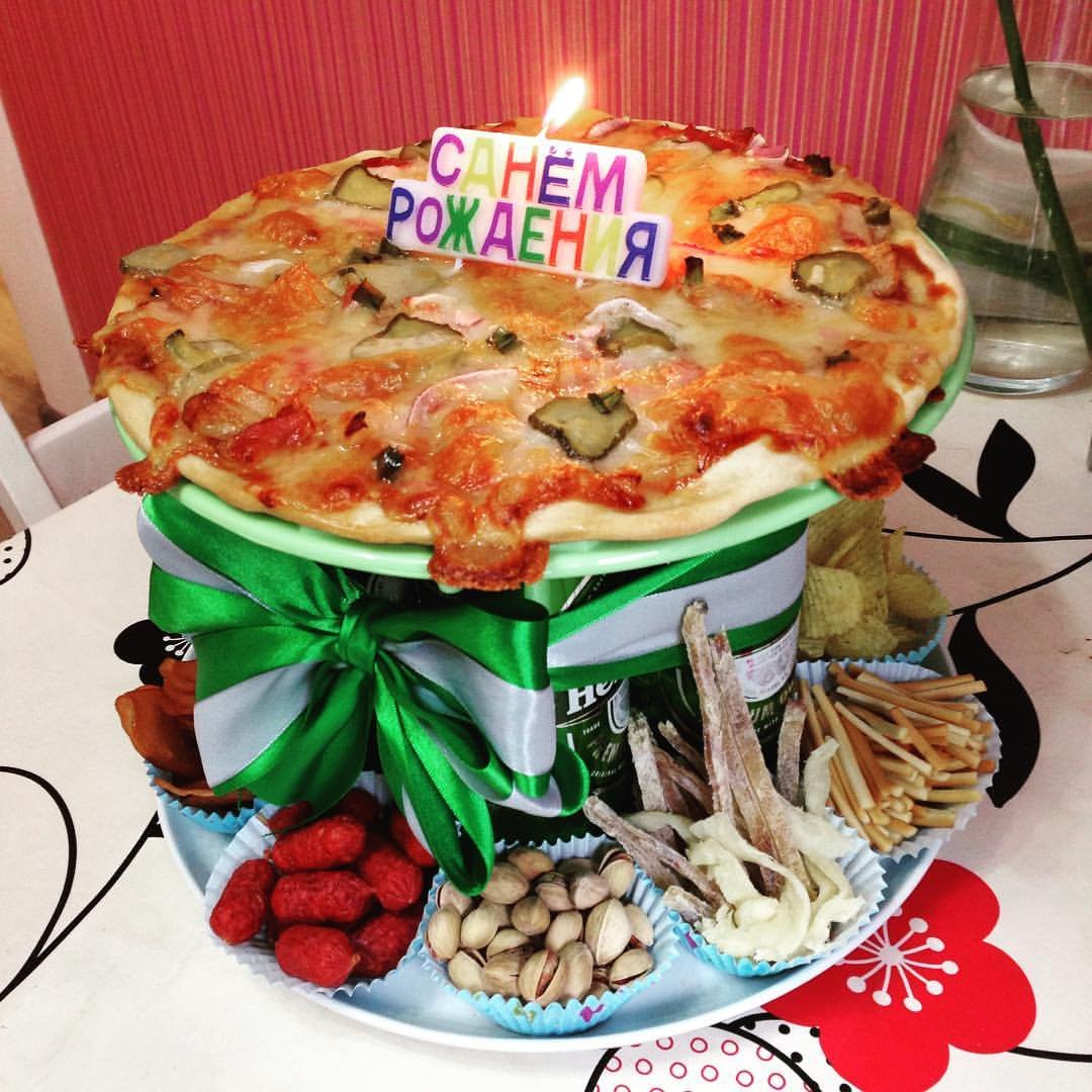 Удиви едой. Необычные торты на день рождения. Подарок 23 февраля пивной торт.