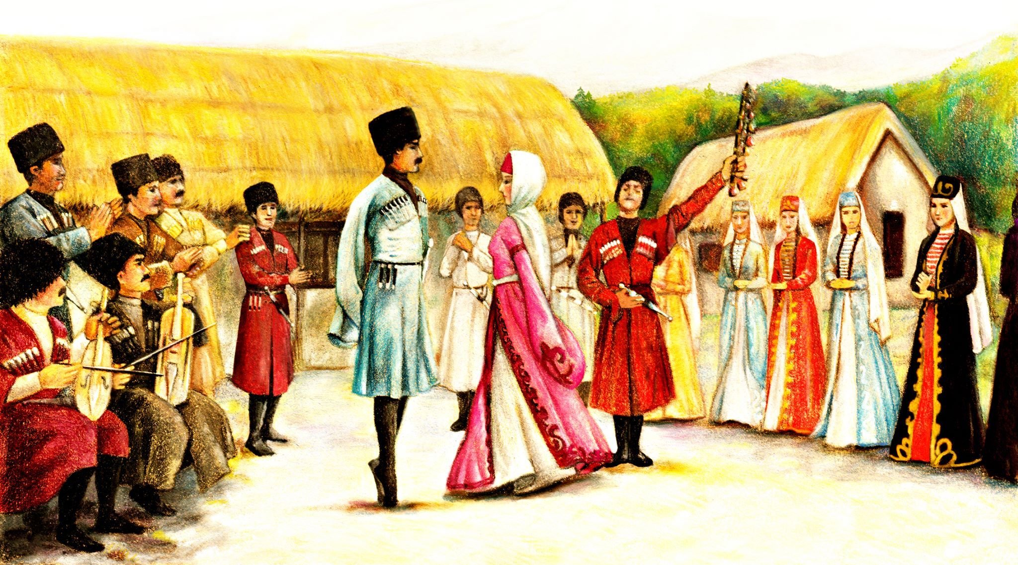 Кабардинские народные