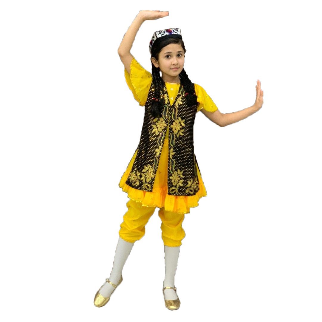 Узбекский короткий. Узбекский национальный костюм. Узбекский костюм для девочки. Узбекский национальный костюм для девочки. Узбекская одежда для детей.