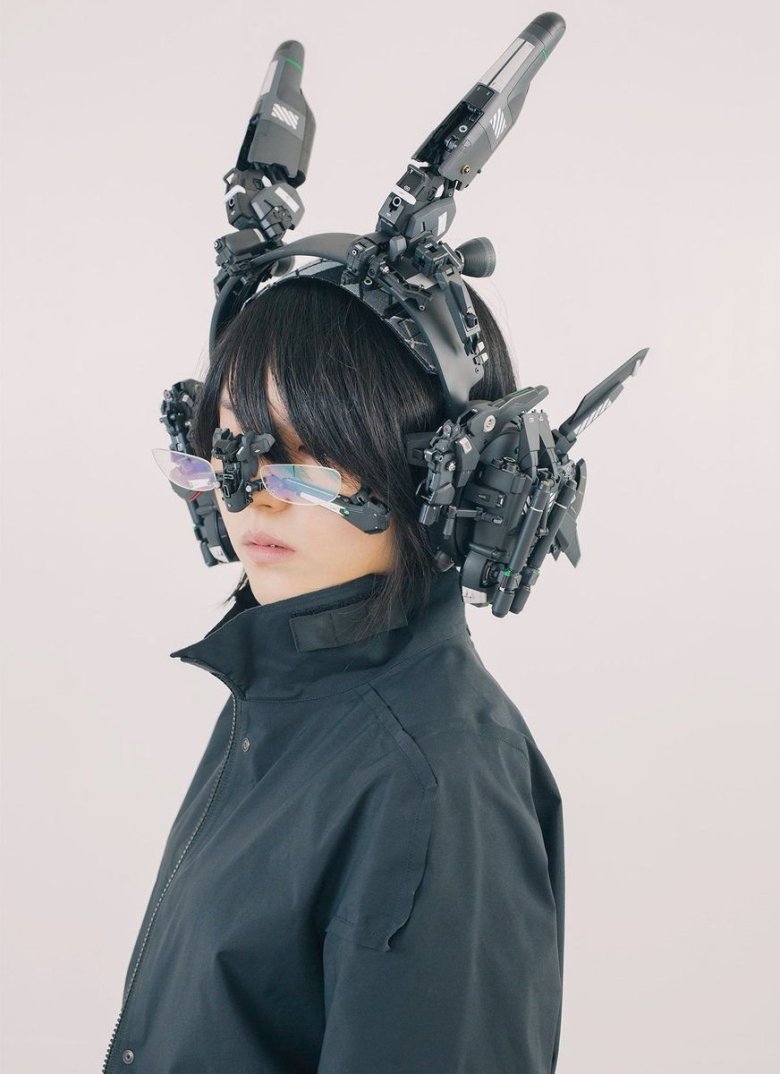 Cyberpunk girl fashion фото 76