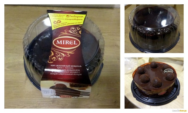 Торт 4 шоколада Мирель