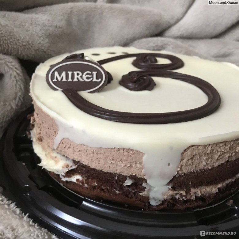 Шоколадный и фисташковый торты Мирель