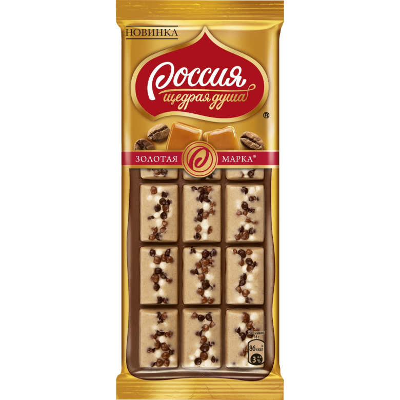 Шоколад Россия щедрая душа Золотая марка