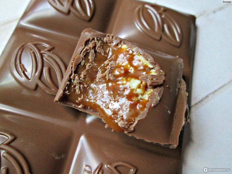 Шоколад карамель с арахисом Россия щедрая