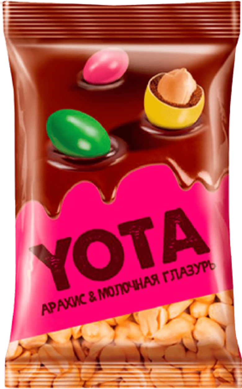 Yota арахис в молочной глазури
