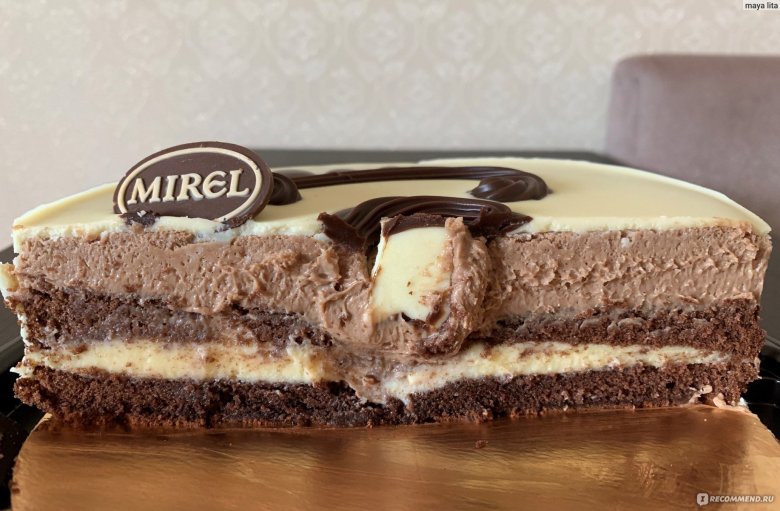 Торт три шоколада Мирель