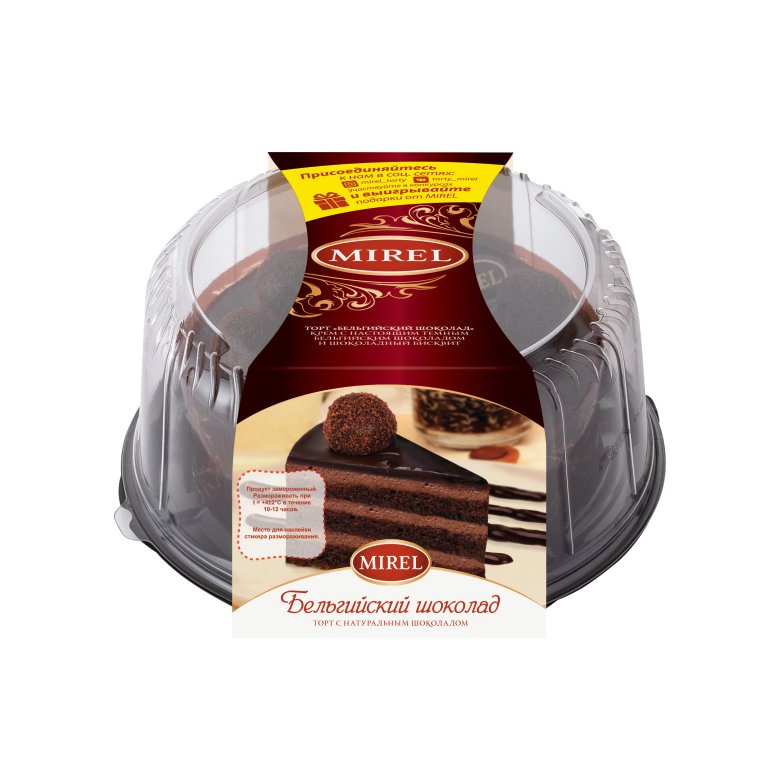 Торт Мирэль бельгийский шоколад 900г