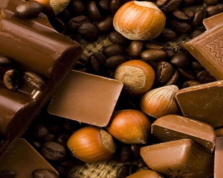 Шоколад с орехами