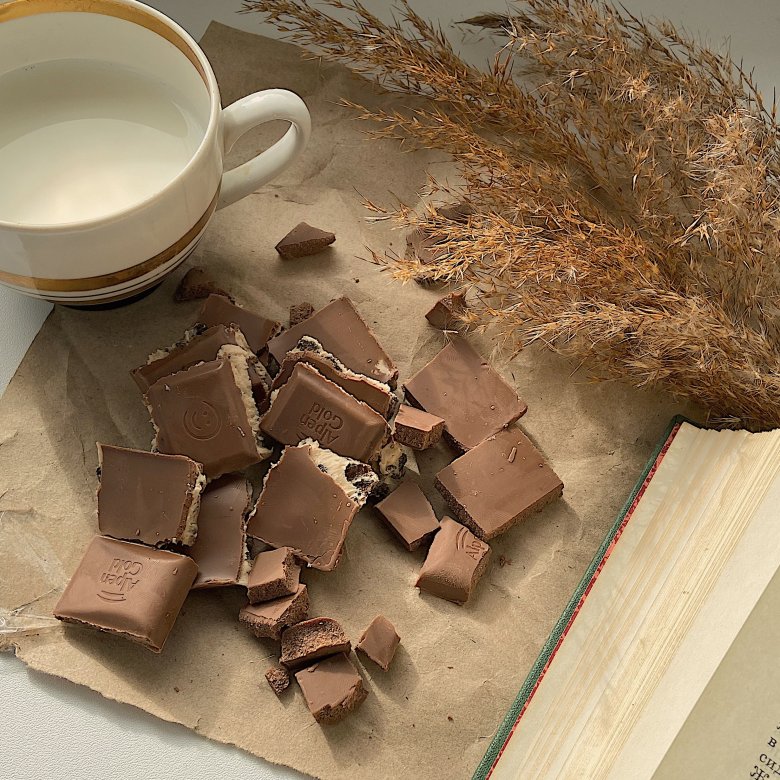 Эстетика коричневого шоколад