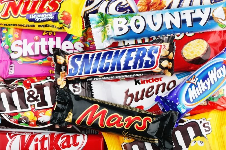 Шоколадные батончики Mars snickers Twix