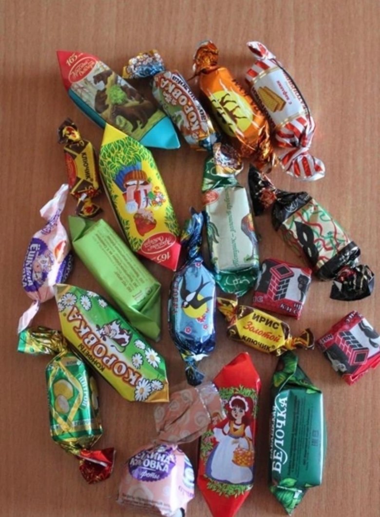 Шоколадные конфеты из детства