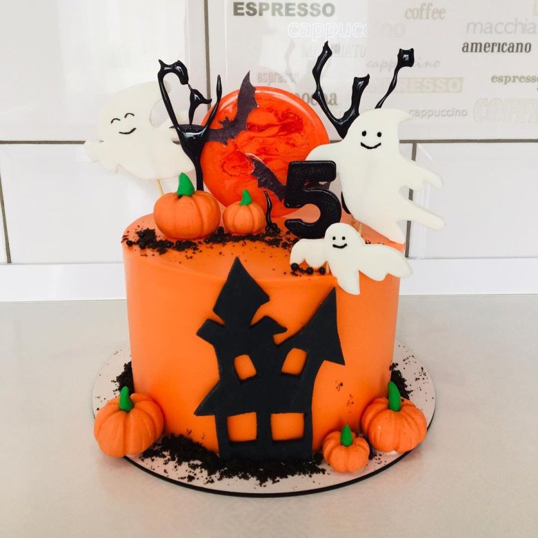 Корпоративный торт на Хэллоуин