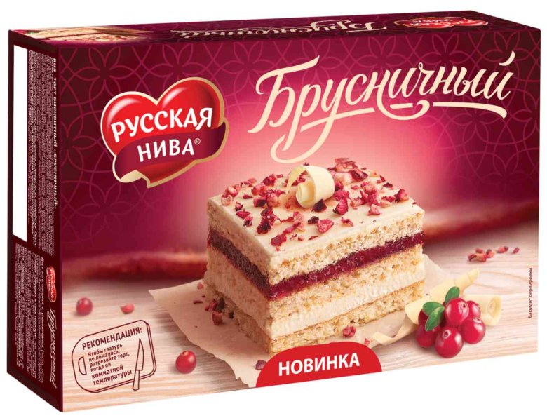 Торт "Наполеон" русская Нива 400г