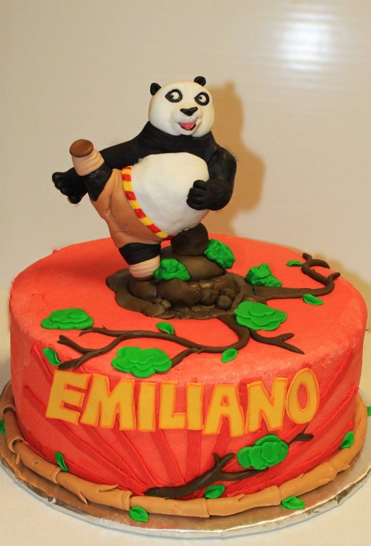 Тортик кунфу Панда