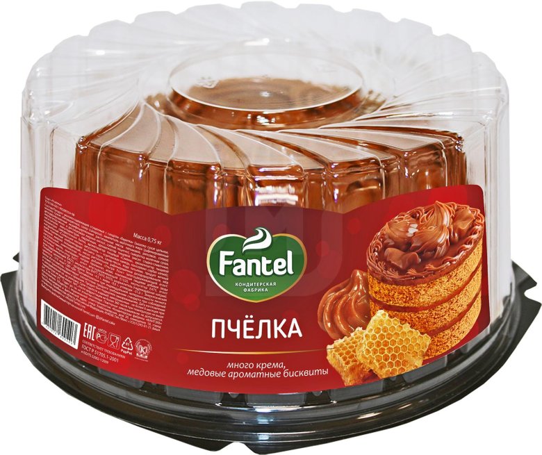 Торт Fantel Пчелка 750 г