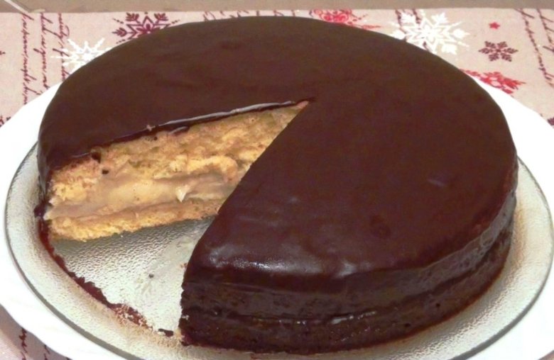 Чародейка бисквитный торт