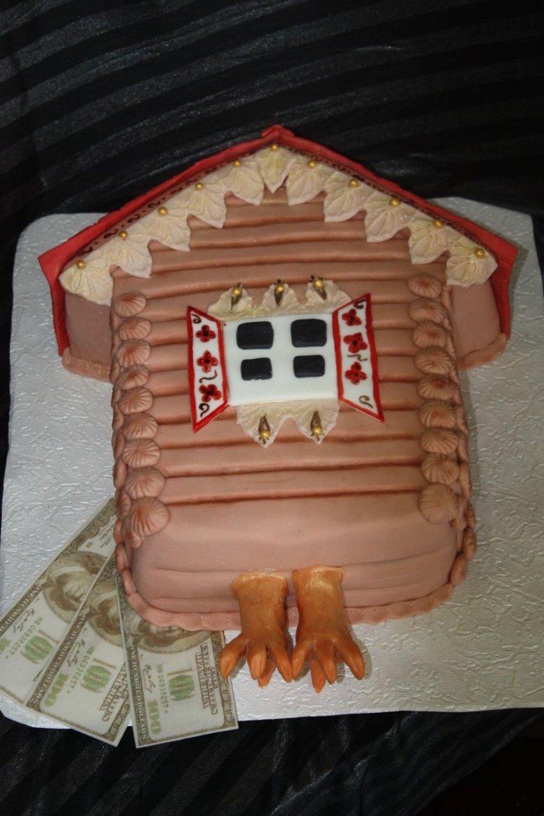 Тортик в виде домика