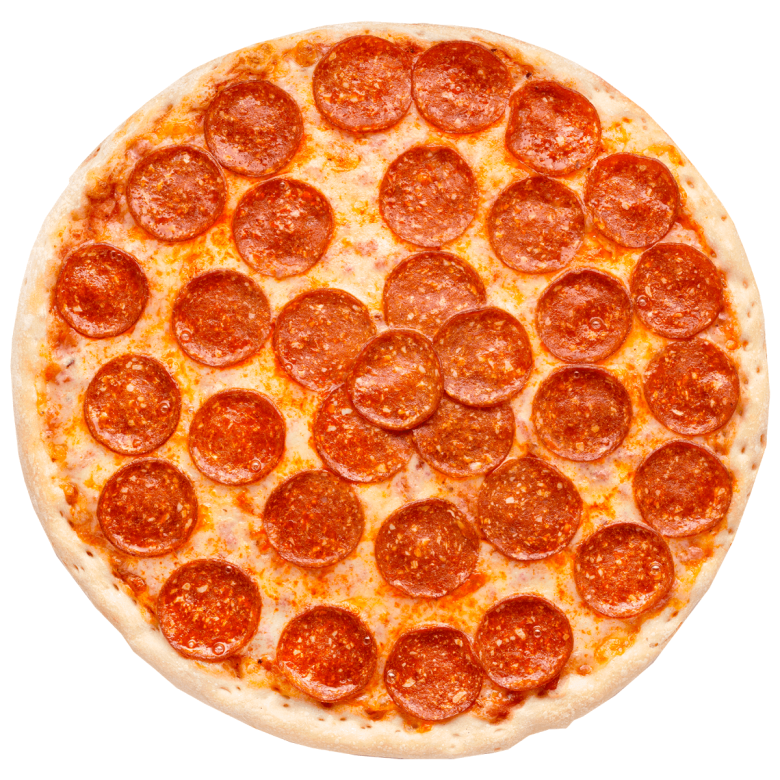 Круглая пицца итальянская