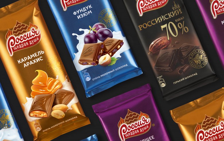 Шоколад фабрика Россия щедрая душа