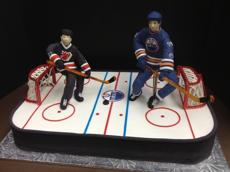 Торт хоккейная доска