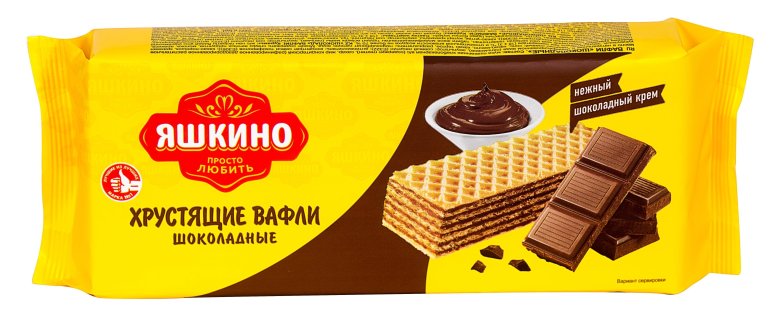 Вафли Яшкино шоколадные 300 г