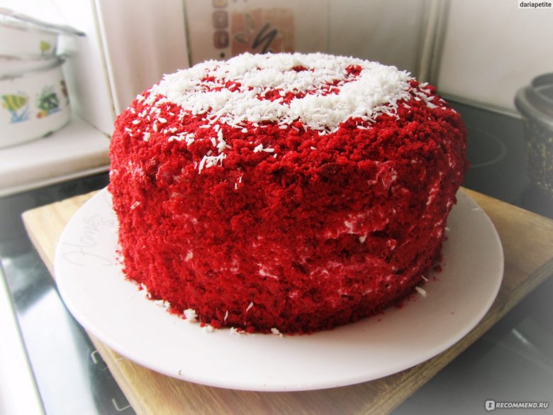 Новогоднее украшение торта красный бархат