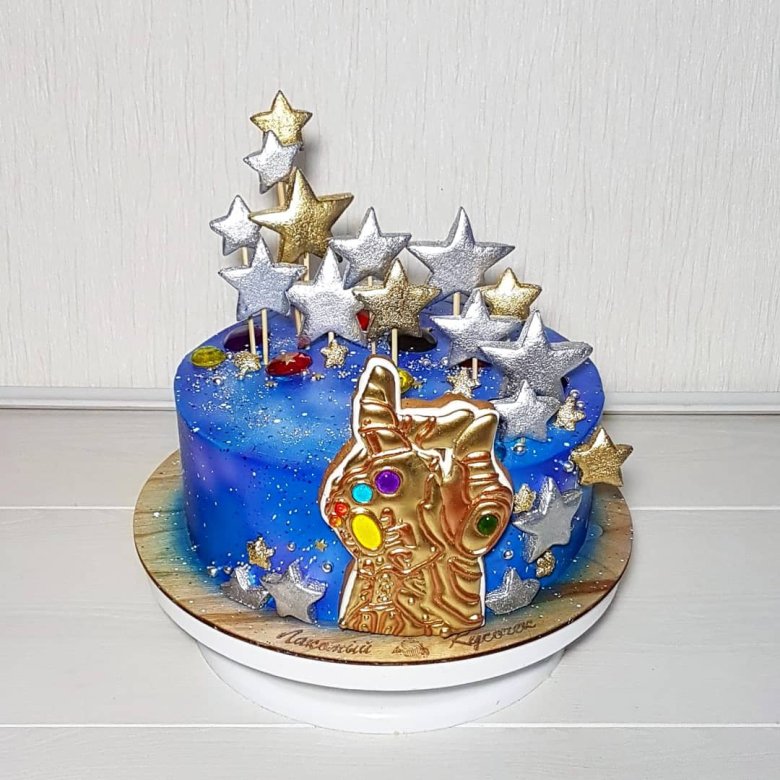 Торт для флотилии новогодний