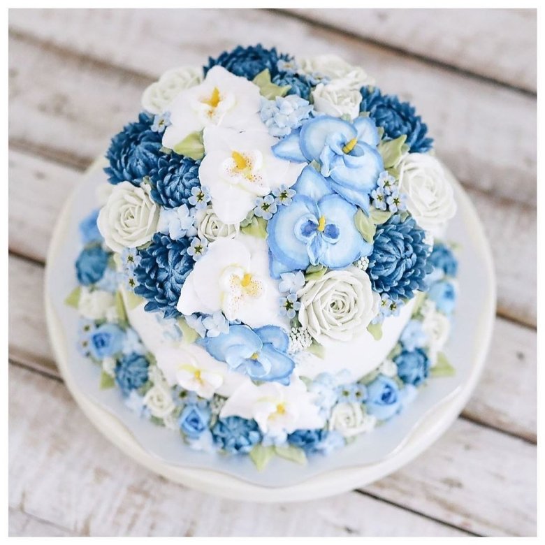 Красивые весенние торты Инстаграм