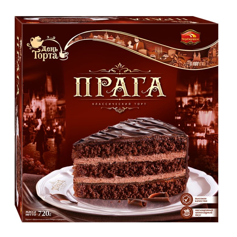 Торт Прага Черемушки 720 гр