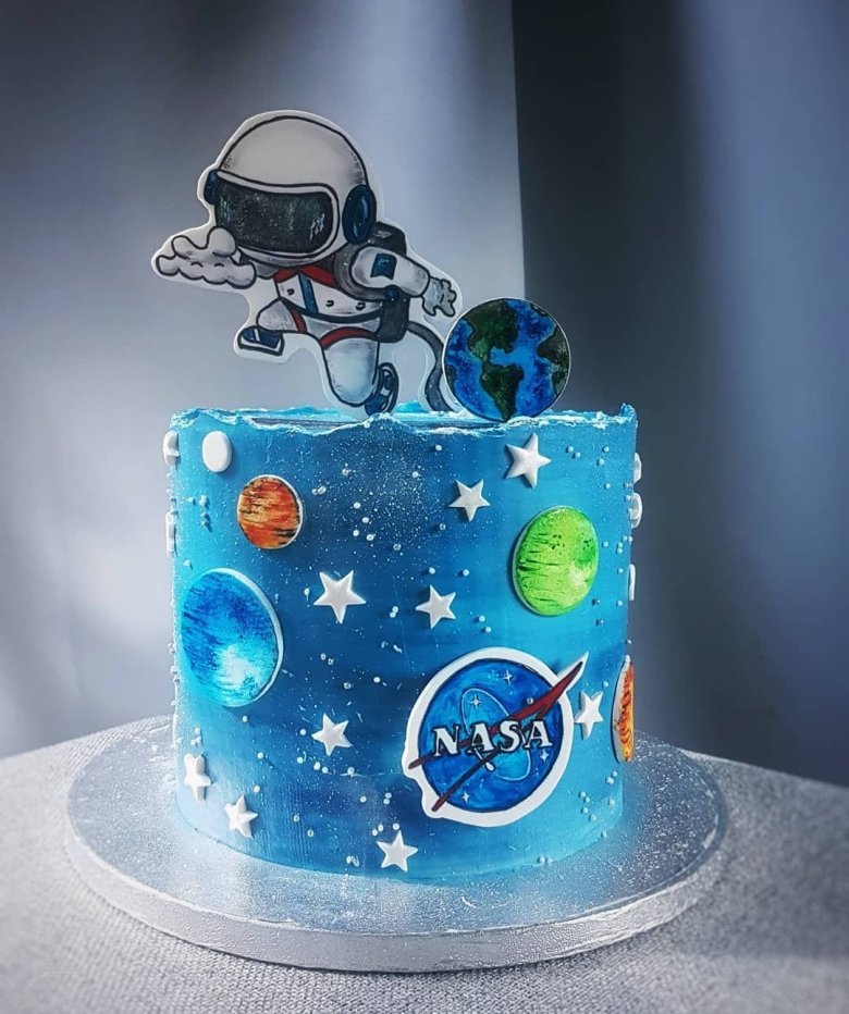 Торт космос для мальчика 8 лет