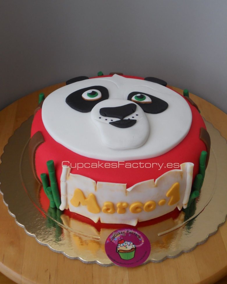 Детский торт кунг фу Панда