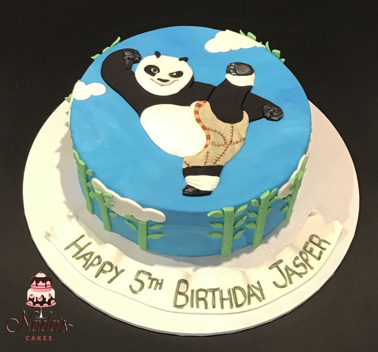 Торт на день рождения мальчику кунг-фу Панда