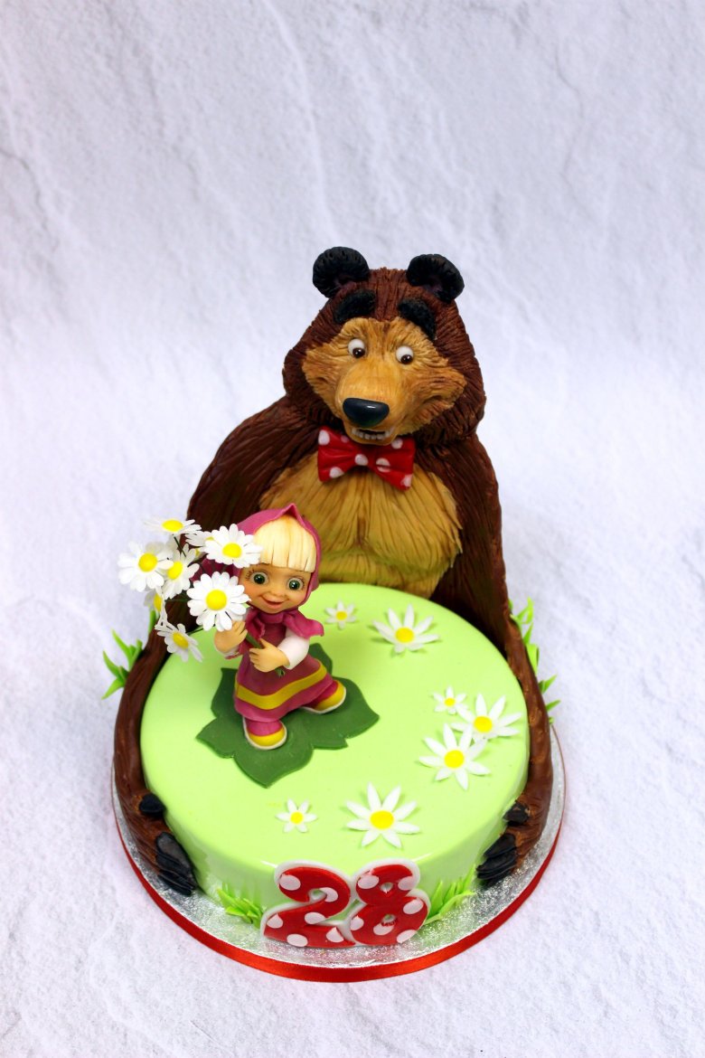 Маша и медведь тортик Маша и медведь