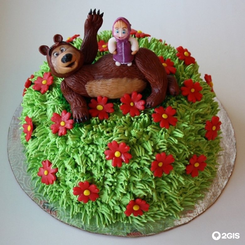 Детские торты Маша и медведь