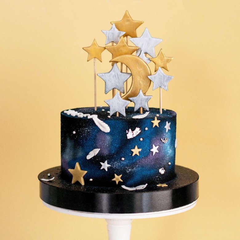 Торт со звездами детский