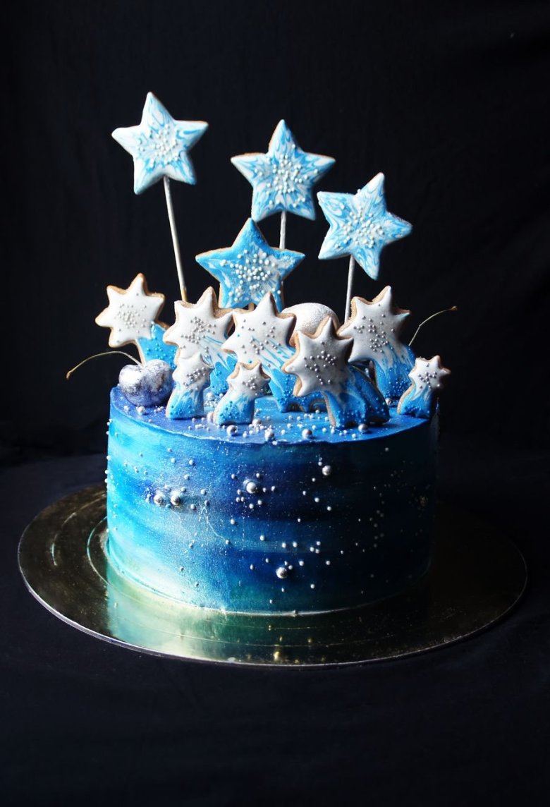 Торт со звездочками