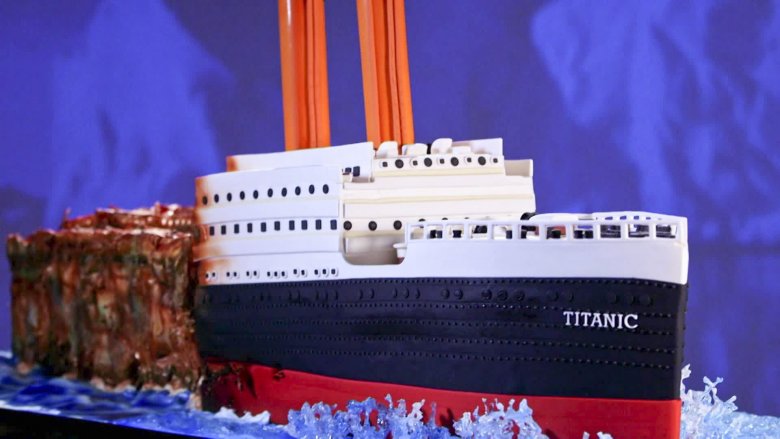 Торт тонущий Титаник