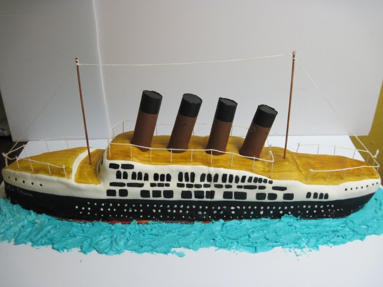 Торт Титаник своими руками
