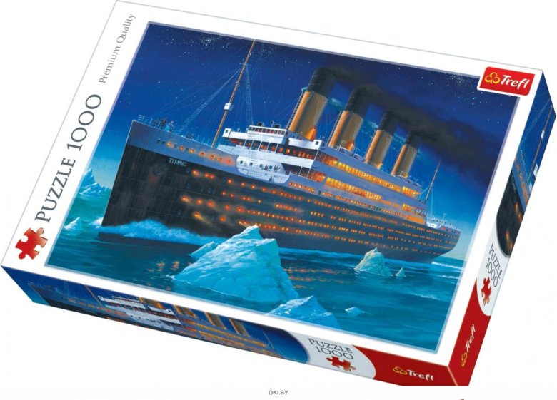 Пазл Trefl Титаник / 10080