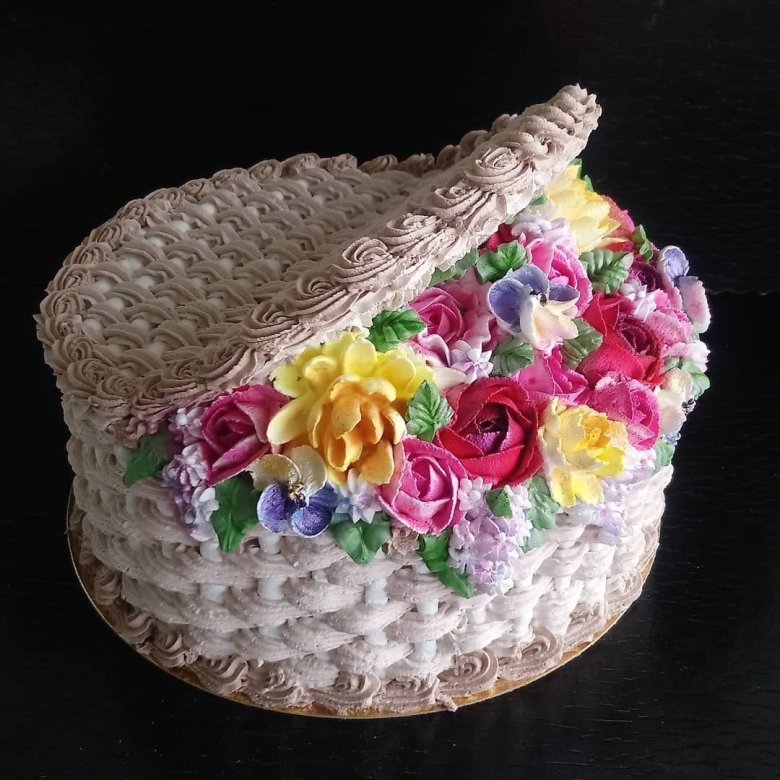 Торт «Цветочное лакомство»