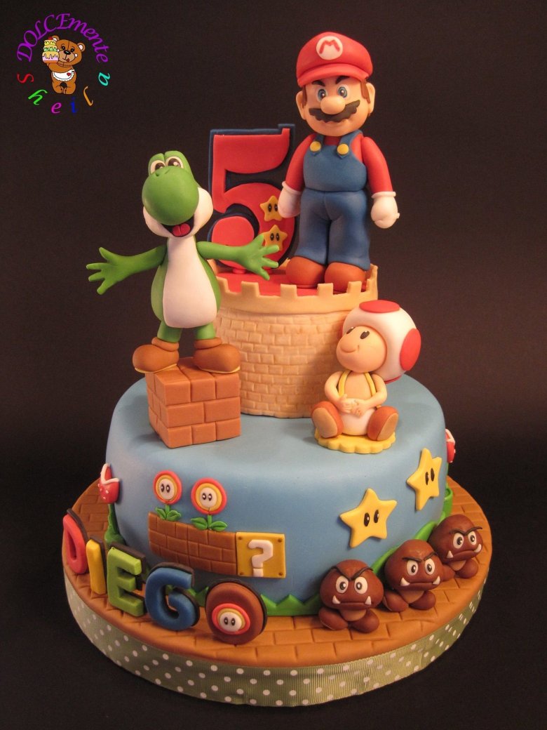 Cake super Mario