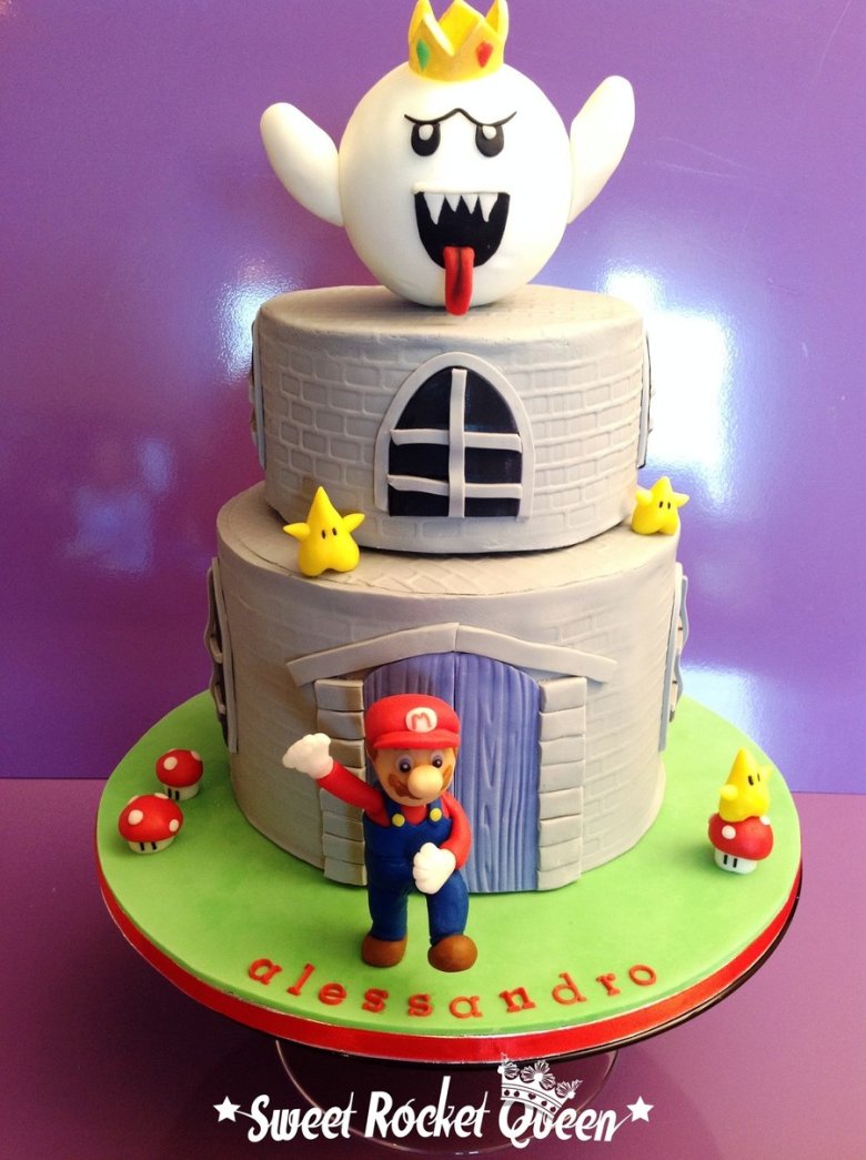 Детский торт Марио