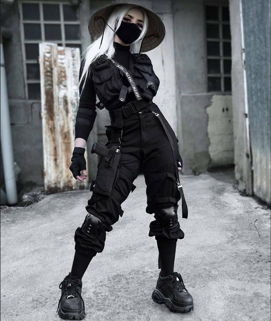 Cyberpunk samurai clothes фото 4
