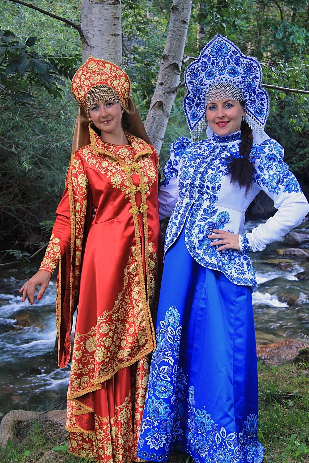 Красивые русские костюмы